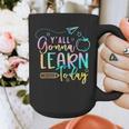 Y'All Gonna Learn Today Back To School Teacher Kids Graphic Print Coffee Mug, funny design Y'All Gonna Learn Today Back To School Teacher Kids Graphic Print Coffee Mug, funny design