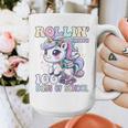 100 Days Of School Girls Teacher 100th Day Unicorn Outfit Graphic Print Coffee Mug, funny design 100 Days Of School Girls Teacher 100th Day Unicorn Outfit Graphic Print Coffee Mug, funny design