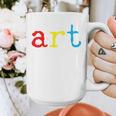Art Teacher Artists Graphic Print Coffee Mug, funny design
