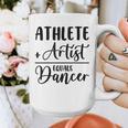 Athlete Plus Artist Equals Dancer Ballerina Teacher Student For Men Women Kids Graphic Print Coffee Mug, funny design Athlete Plus Artist Equals Dancer Ballerina Teacher Student For Men Women Kids Graphic Print Coffee Mug, funny design
