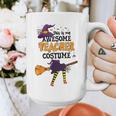 This Is My Awesome Teacher Costume Halloween Witch Graphic Print Coffee Mug, funny design This Is My Awesome Teacher Costume Halloween Witch Graphic Print Coffee Mug, funny design