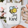 Bee Kind Bumble Bee Anti Bullying Teacher Kindness Matters Graphic Print Coffee Mug, funny design