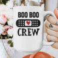 Boo Boo Crew First Aid School Nurse Day Care Teacher Graphic Print Coffee Mug, funny design
