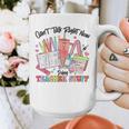 Can't Talk Right Now Doing Teacher Stuff Teacher Stuff Graphic Print Coffee Mug, funny design