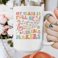 My Class Is Full Of Treble Makers Funny Music Teacher Groovy Men Women Girls Kids Graphic Print Coffee Mug, Groovy Teacher Gifts, funny design