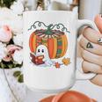 Fall Book Pumpkin Books Ghost Reading Halloween Teacher Graphic Print Coffee Mug, funny design Fall Book Pumpkin Books Ghost Reading Halloween Teacher Graphic Print Coffee Mug, funny design