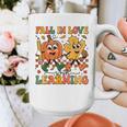 Fall In Love With Learning Thanksgiving Teacher Student Graphic Print Coffee Mug, funny design Fall In Love With Learning Thanksgiving Teacher Student Graphic Print Coffee Mug, funny design