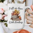 Fall In Love With Reading Book Autumn Teachers Pumpkins Graphic Print Coffee Mug, funny design Fall In Love With Reading Book Autumn Teachers Pumpkins Graphic Print Coffee Mug, funny design