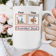 First Data Then Thanksgiving Im Earning A Break Sped Teacher Graphic Print Coffee Mug, funny design First Data Then Thanksgiving Im Earning A Break Sped Teacher Graphic Print Coffee Mug, funny design