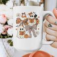 Ghost Reading Books Halloween Bow Spooky Teacher Student Graphic Print Coffee Mug, funny design Ghost Reading Books Halloween Bow Spooky Teacher Student Graphic Print Coffee Mug, funny design