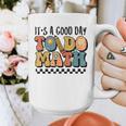 Good Day To Do Math Teacher Vintage Groovy Nerd Women Men Graphic Print Coffee Mug, Groovy Teacher Gifts, funny design