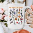 Halloween Alphabet ABCs Learning Kindergarten Teacher Graphic Print Coffee Mug, funny design