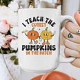 Halloween Teacher I Teach The Cutest Pumpkins In The Patch Graphic Print Coffee Mug, funny design Halloween Teacher I Teach The Cutest Pumpkins In The Patch Graphic Print Coffee Mug, funny design