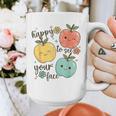 Happy To See Your Face Teacher Apple Graphic Print Coffee Mug, funny design Happy To See Your Face Teacher Apple Graphic Print Coffee Mug, funny design