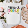 Hello Pre-K Team Preschool Teacher Kids Back To School Graphic Print Coffee Mug, funny design