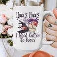 Hocus Pocus I Need Coffee To Focus Halloween Teacher Graphic Print Coffee Mug, funny design