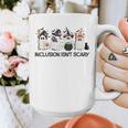 Inclusion Isn't Scary Boo Ghost Halloween Sped Teacher Graphic Print Coffee Mug, funny design Inclusion Isn't Scary Boo Ghost Halloween Sped Teacher Graphic Print Coffee Mug, funny design