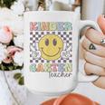 Kindergarten Teacher Team Hippie Smile Face Back To School Graphic Print Coffee Mug, funny design Kindergarten Teacher Team Hippie Smile Face Back To School Graphic Print Coffee Mug, funny design