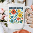 Leer Es Poder Cute Floral Boho Spanish Teacher Reading Graphic Print Coffee Mug, funny design Leer Es Poder Cute Floral Boho Spanish Teacher Reading Graphic Print Coffee Mug, funny design