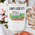 Can I Lick It Periodic Table Chart Science Teacher Graphic Print Coffee Mug, Science Teacher Gifts, funny design Can I Lick It Periodic Table Chart Science Teacher Graphic Print Coffee Mug, Science Teacher Gifts, funny design
