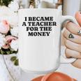 Lie Teacher Saying Humor School Class Women's Graphic Print Coffee Mug, funny design Lie Teacher Saying Humor School Class Women's Graphic Print Coffee Mug, funny design