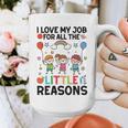 Love Job For Little Reasons Daycare Teacher Graphic Graphic Print Coffee Mug, funny design