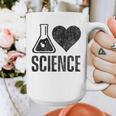 I Love Science Lover Teacher Scientist Sciences Graphic Print Coffee Mug, Science Teacher Gifts, funny design