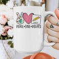 Peace Love Visuals Special Education Teacher Dream Team Graphic Print Coffee Mug, funny design