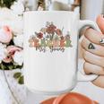 Personalized Name Teacher Mrs Young Back To School Custom Graphic Print Coffee Mug, funny design
