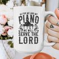 Piano Teacher Pianist Graphic Print Coffee Mug, funny design Piano Teacher Pianist Graphic Print Coffee Mug, funny design