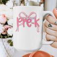 Preppy Pre k Back To School Pre-k Teachers Girls Cute Bow Graphic Print Coffee Mug, funny design Preppy Pre k Back To School Pre-k Teachers Girls Cute Bow Graphic Print Coffee Mug, funny design