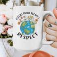 Reduce Reuse Recycle Respect Earth Day Teacher Girl Women Graphic Print Coffee Mug, funny design Reduce Reuse Recycle Respect Earth Day Teacher Girl Women Graphic Print Coffee Mug, funny design