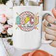 Retro ABCD Transitional Kindergarten Teacher Tour TK Teacher Graphic Print Coffee Mug, funny design