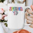 Retro Checkered Special Education Teacher Back To School Graphic Print Coffee Mug, funny design Retro Checkered Special Education Teacher Back To School Graphic Print Coffee Mug, funny design