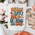 Retro PE Teacher What Are We Doing Today School Coach Women Graphic Print Coffee Mug, Pe Teacher Gifts, funny design Retro PE Teacher What Are We Doing Today School Coach Women Graphic Print Coffee Mug, Pe Teacher Gifts, funny design
