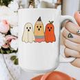 Retro Pencil Ghost Boo Spooky Teacher Halloween Costume Graphic Print Coffee Mug, funny design