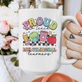 Retro Proud To Teach Multilingual Learners English Teacher Graphic Print Coffee Mug, English Teacher Gifts, funny design