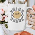 Retro Third Grade Teacher Student 1st Day Back To School Graphic Print Coffee Mug, funny design