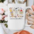 Silly Goose Spooky Teacher Halloween Cute Goosebumps Graphic Print Coffee Mug, funny design Silly Goose Spooky Teacher Halloween Cute Goosebumps Graphic Print Coffee Mug, funny design