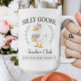 Silly Goose Teacher Club Graphic Print Coffee Mug, funny design Silly Goose Teacher Club Graphic Print Coffee Mug, funny design