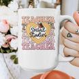 Social Studies Teacher Pencil Heart Leopard Back To School Graphic Print Coffee Mug, funny design Social Studies Teacher Pencil Heart Leopard Back To School Graphic Print Coffee Mug, funny design