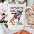 Space Middle School Teacher Back To School Men Women Kids Graphic Print Coffee Mug, funny design Space Middle School Teacher Back To School Men Women Kids Graphic Print Coffee Mug, funny design