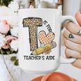 T Is For Teacher’s Aide Back To First Day Of School Leopard Men Women Girls Kids Graphic Print Coffee Mug, funny design T Is For Teacher’s Aide Back To First Day Of School Leopard Men Women Girls Kids Graphic Print Coffee Mug, funny design