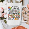 It Takes A Special Teacher To Hear What A Child Cannot Say Graphic Print Coffee Mug, funny design