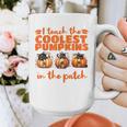 I Teach The Cutest Pumpkins Halloween Teacher Cat Lover Graphic Print Coffee Mug, funny design I Teach The Cutest Pumpkins Halloween Teacher Cat Lover Graphic Print Coffee Mug, funny design