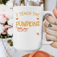 I Teach The Cutest Pumpkins In The Patch Shirt Teacher Graphic Print Coffee Mug, funny design I Teach The Cutest Pumpkins In The Patch Shirt Teacher Graphic Print Coffee Mug, funny design