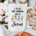 I Teach Tiny Humans About Jesus Sunday School Teacher Graphic Print Coffee Mug, funny design I Teach Tiny Humans About Jesus Sunday School Teacher Graphic Print Coffee Mug, funny design