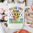 Teacher Back To School Color In Kindness Crayon Pencil Graphic Print Coffee Mug, funny design