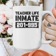 Teacher Life Jail Inmate Prisoner Halloween Costume Graphic Print Coffee Mug, funny design