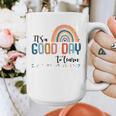 Teacher Of Visually Impaired Braille A Good Day To Learn Graphic Print Coffee Mug, funny design